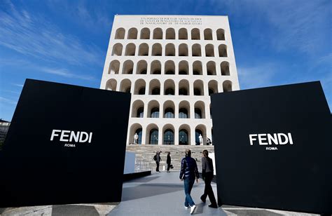 innaugurazione fendi|fendi headquarters rome.